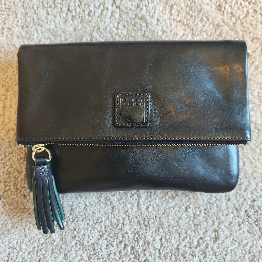 Dooney and bourke florentine foldover zip crossbody